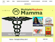 Tablet Screenshot of multiplemayhemmamma.com